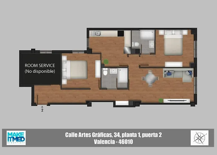 Artes 2 Lägenhet Valencia
